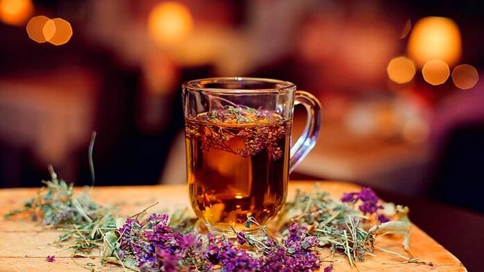 Drinking oregano tea helps to increase male dignity